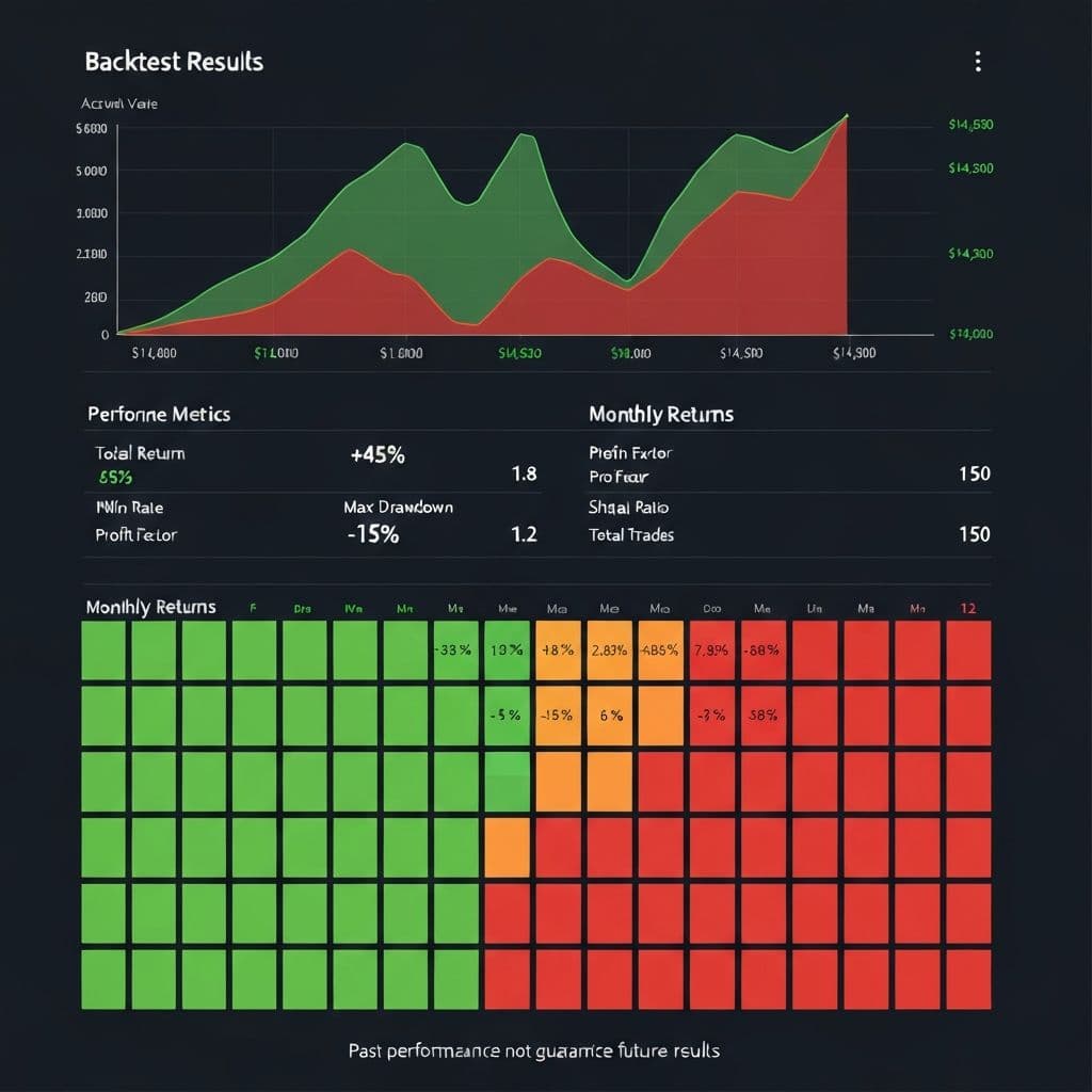 Backtesting dashboard