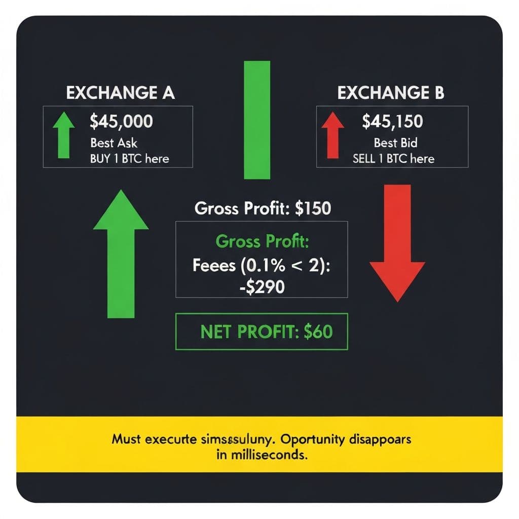 Multi-venue liquidity and arbitrage concept